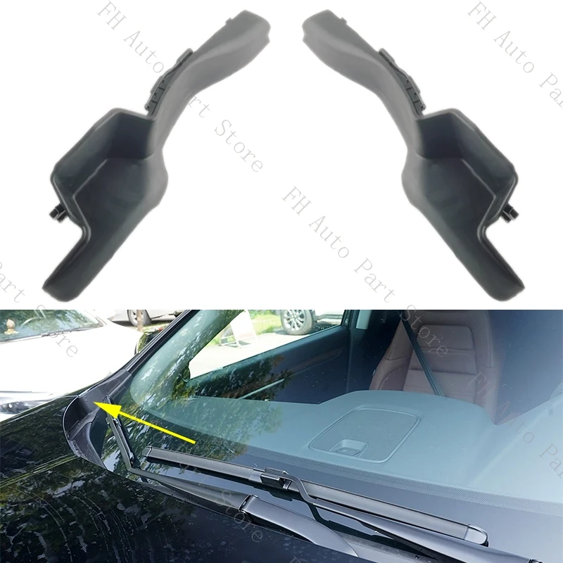 74221TLYH001 Front Windshield Wiper Water Deflector Plate Neck Trim Panel Lid For Honda CRV CR-V 2018 2019 2020 2021 2022