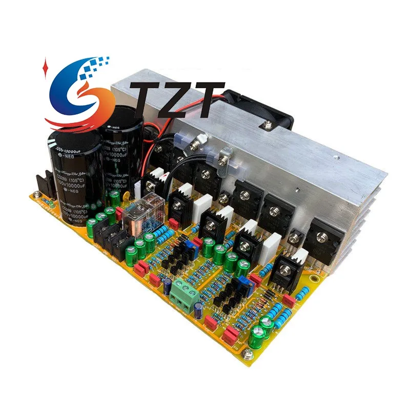 

TZT V6 300W+300W Power Amplifier Board Dual Channel Stereo Class AB HiFi Rear-stage Audio Amplifier Module