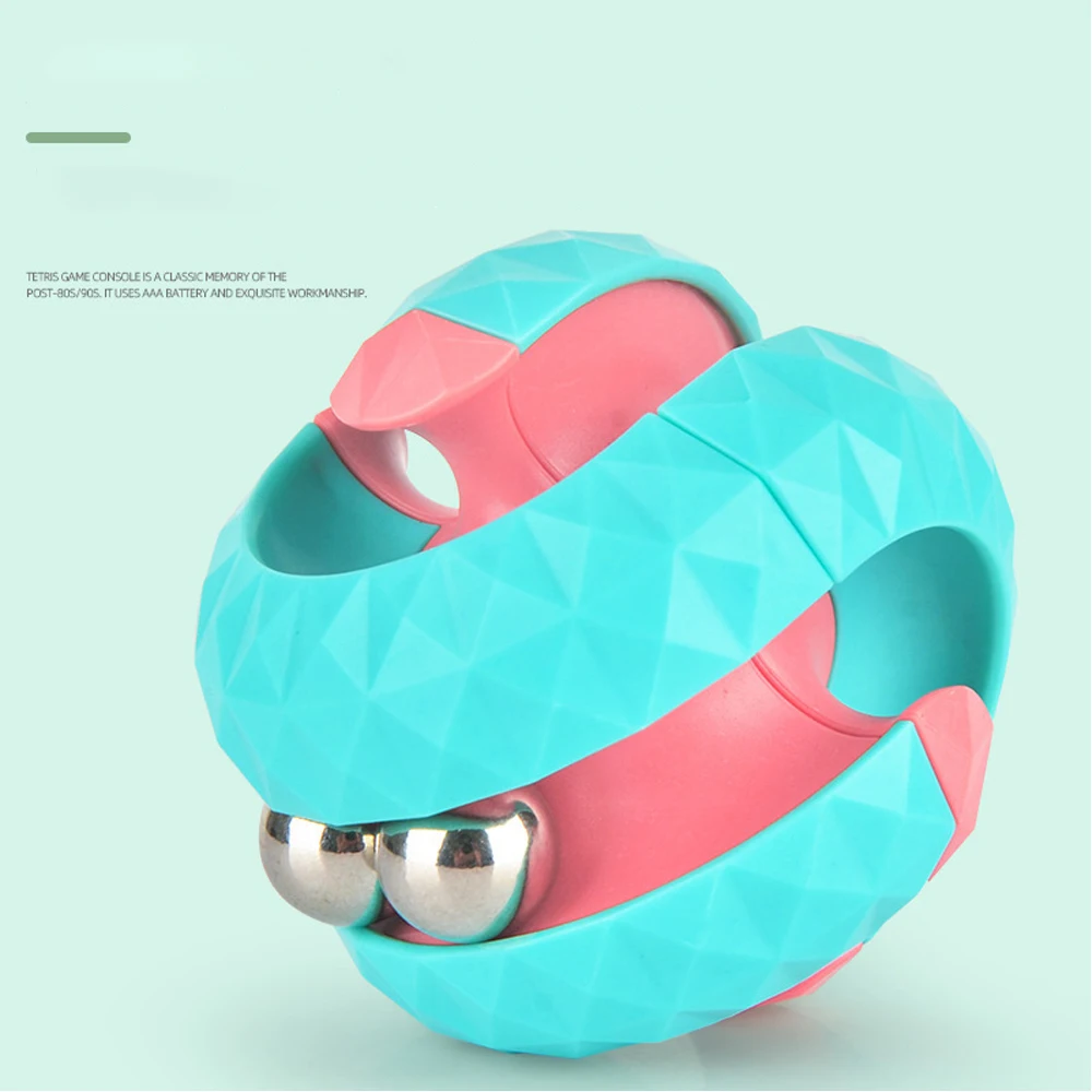 Brinquedo de bola de órbita, brinquedo giratório superior de cubos de inquietação, como presentes de alívio do estresse e brinquedos criativos de descompressão, jogos de quebra-cabeça para crianças