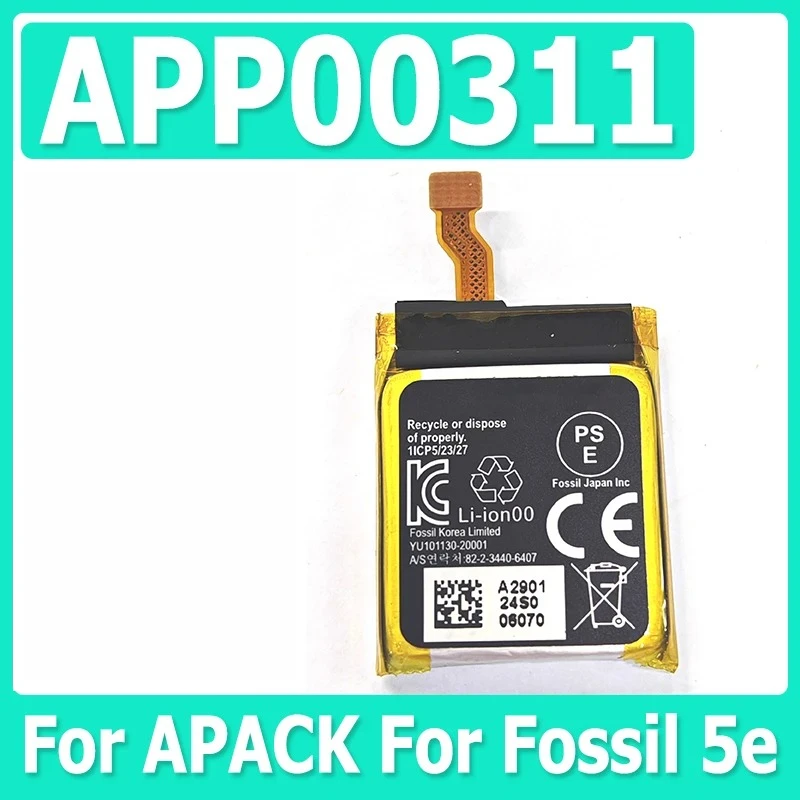 New Battery APP00311 for Fossil APACK Smart Watch Battery 300mAh 3.8V