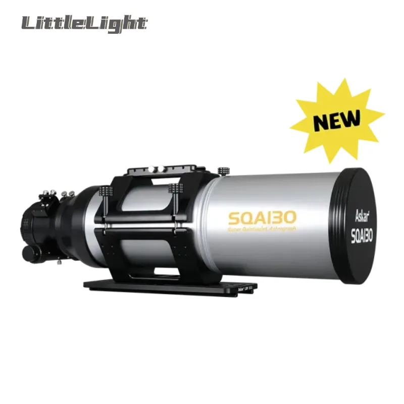 Askar SQA130 Aperture size 130mm Focal length 624mm Focal ratio f/4.8 Petzval-structure OTA