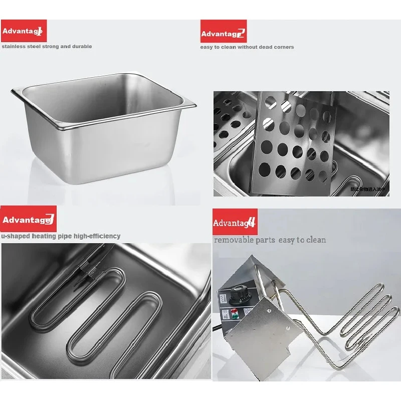Commercial Fish Potato Plantain Cs S Frying Hine Turkey Industrial Deep Fryer