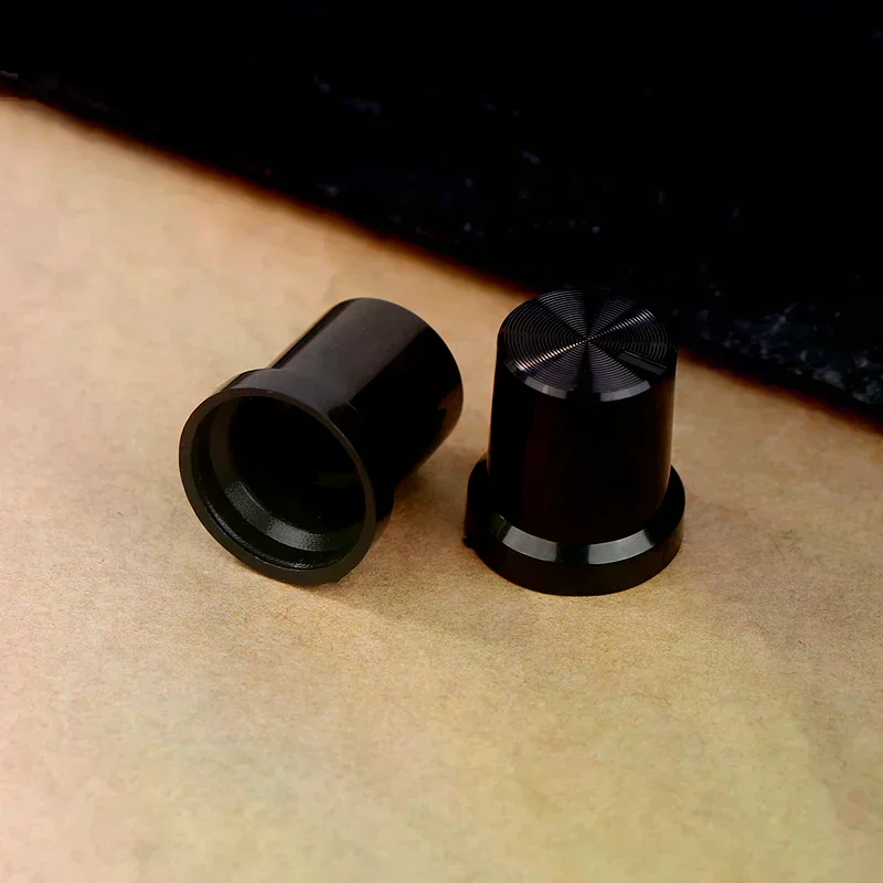 Inner Hole 6MM Knob Cap Electroplating Knob Sun Pattern Amplifier Knob 15x16 Potentiometer Cap Speaker Adjustment Knob
