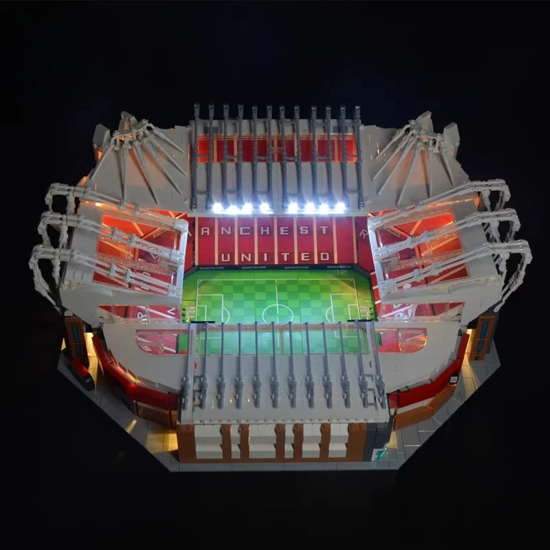 Set di illuminazione a LED adatto per LEGO Old Trafford Manchester Unite 10272 Regalo di illuminazione (escluso blocchi di costruzione)