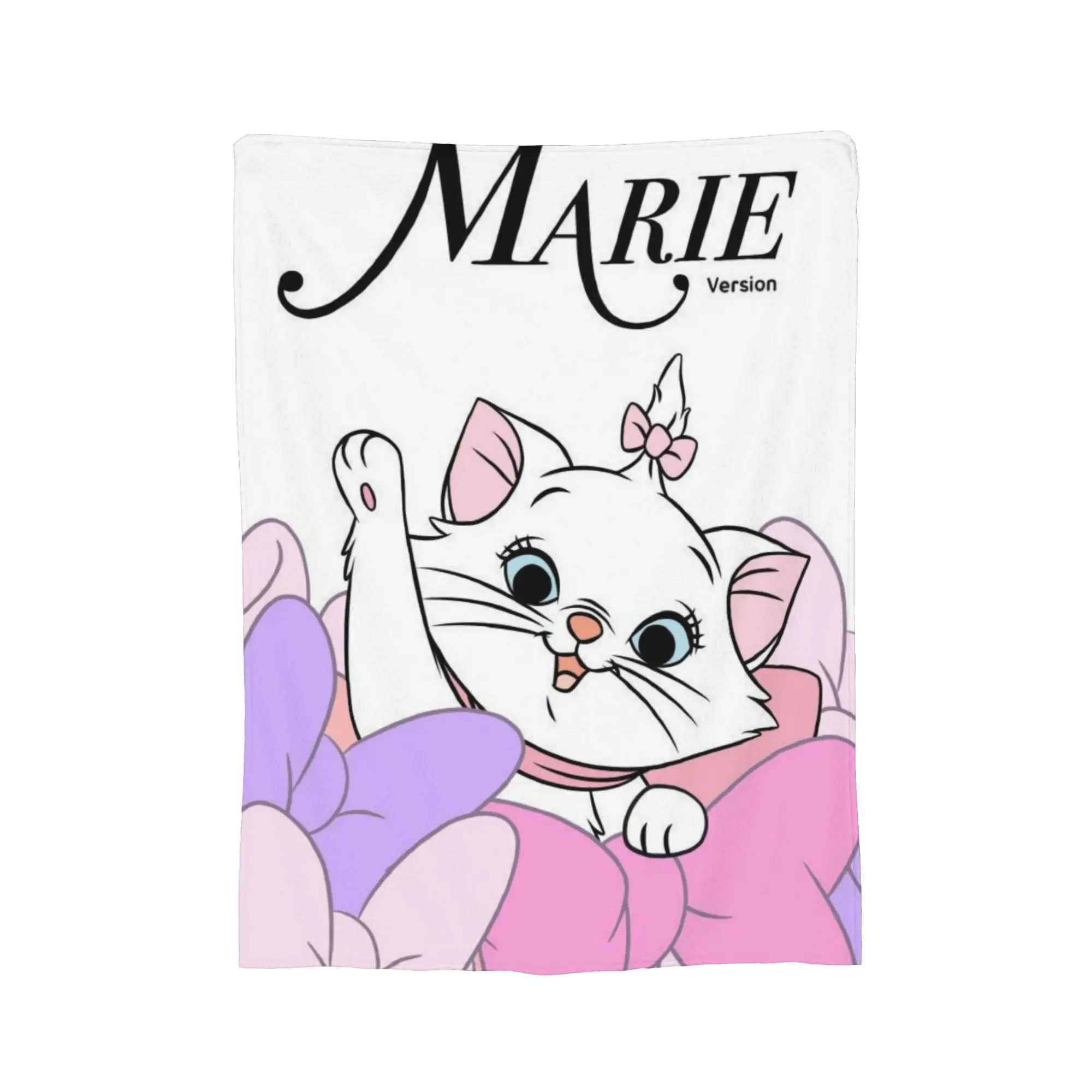 بطانية Maries Cat اللطيفة للقطط متعددة المقاسات فائقة النعومة ومريحة للأريكة والسرير #2