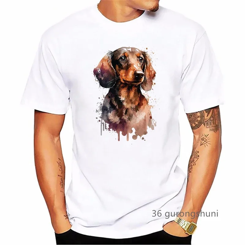 Funny French Bulldog/Chihuahua Animal Print T Shirt Men Clothes Summer Tops Tee Shirt Homme Funny Short Sleeve T-Shirt