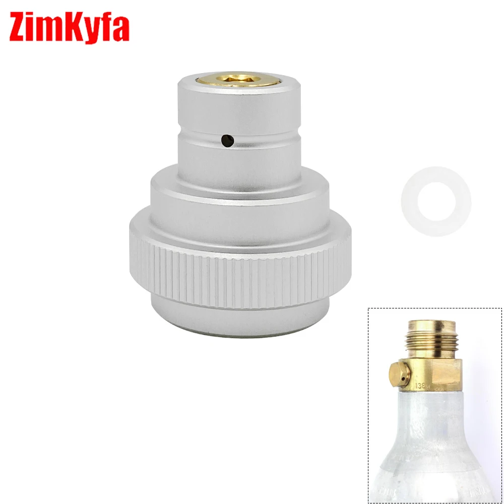Terra Art Duo Quick Disconnect Adaptor to G1/2 CGA320 Type 30 Australia Newzeland SodaStream Cylinder Canister