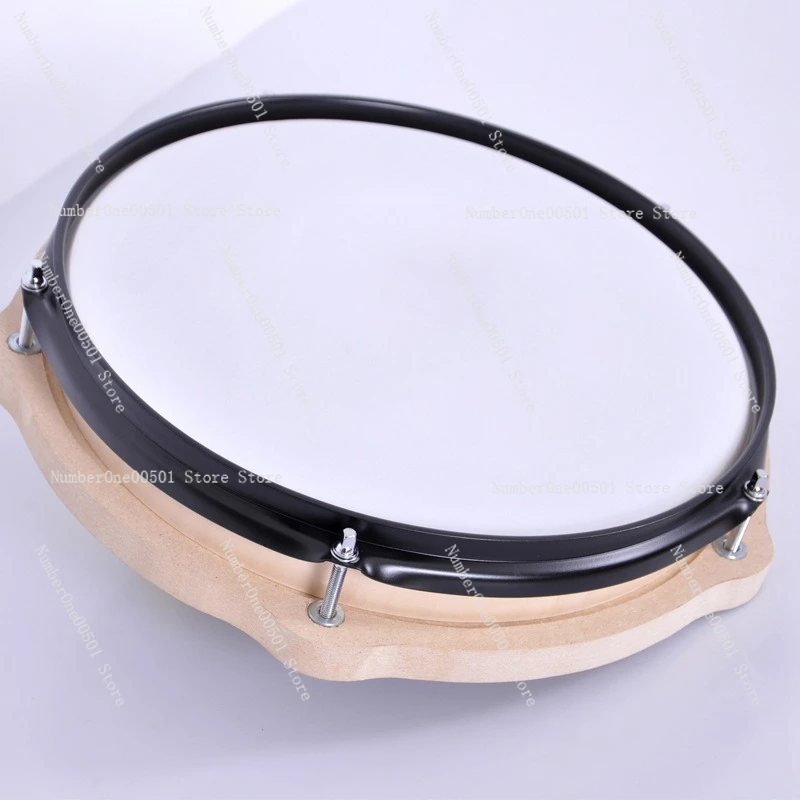 

12 Inch Silent Drum Practice Pad Simulation Drum Head Percussion Training Pad Portable Drumming Practice Board