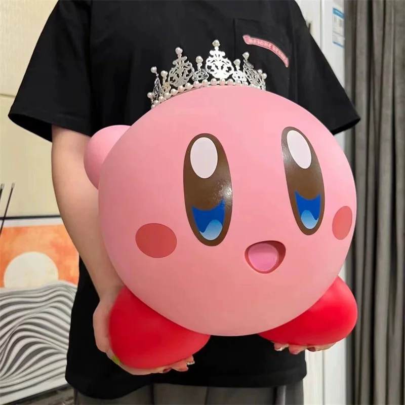 28cm-cartoon-anime-star-kirby-personaggio-del-gioco-carino-rosa-kirby-figura-action-pvc-figure-da-collezione-ornamento-modello-giocattolo-regalo-per-bambini