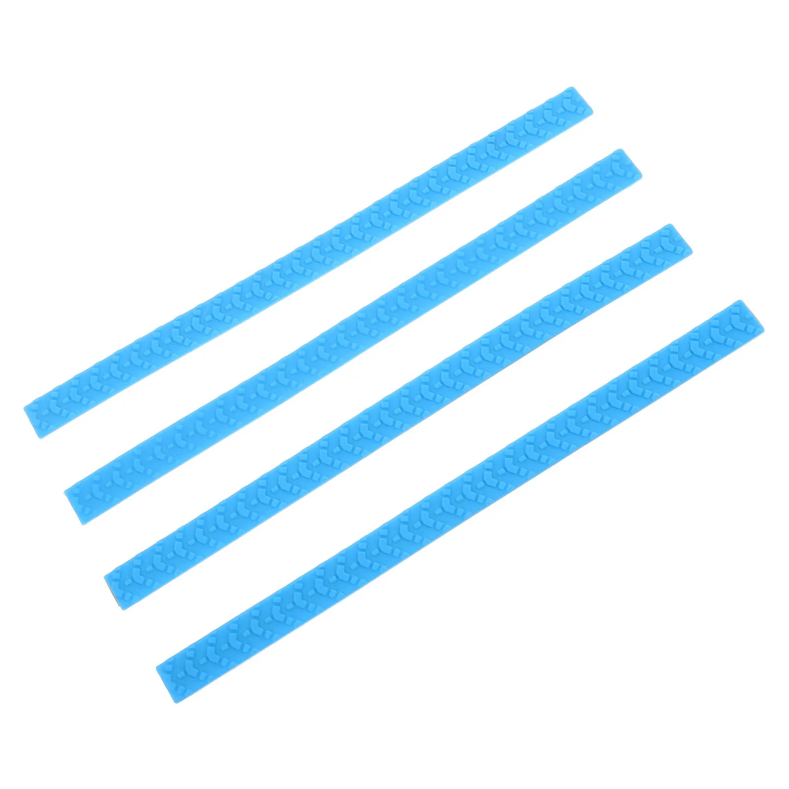 

4 шт. синих силиконовых чехлов для колес багажных сумок, защита для ножек стульев, удлиненный срок службы колес, простая установка, универсальные, подходят для чемоданов