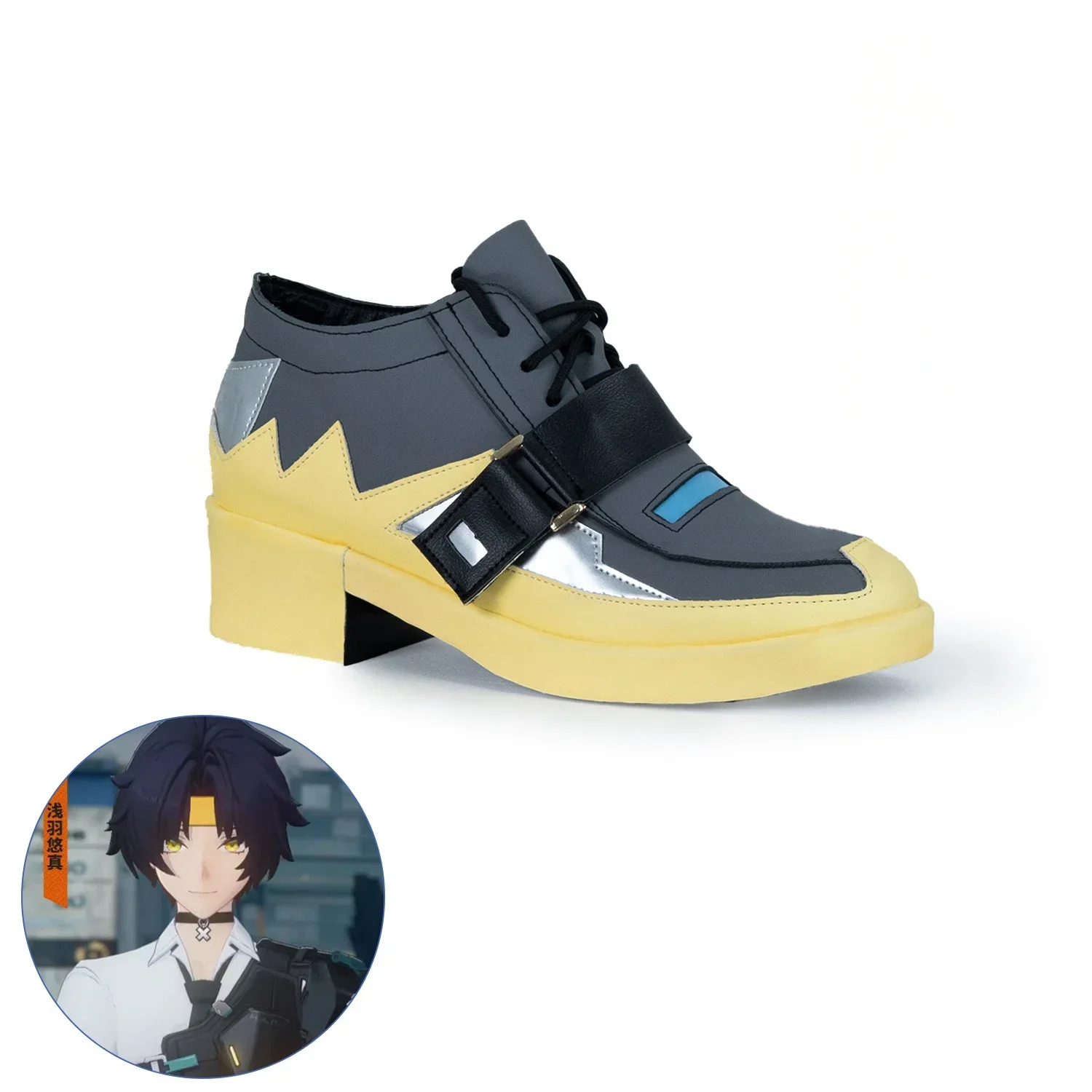 Personalizado Anime Cosplay Sapatos, Jogo, Zenless, Zero, Yuuya, Asahina, Botas, Acessórios de Halloween