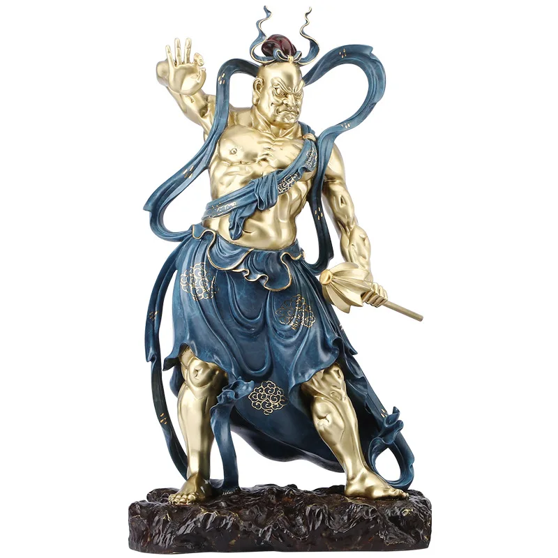 Bronze handicrafts hotel office front desk door god decoration, Heha Erjiang handicrafts