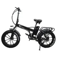 CMACEWHEEL GW20  48V18AH Lithium Battery Electric Bike Adult 20*4 Inch Fat Tire Mountain City Electric Bicycle