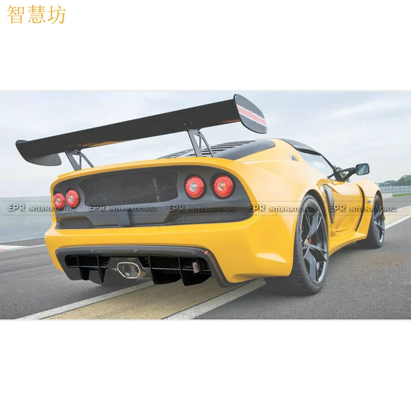 Suitable for Lotus Elise Lotus Exige S3 Modification Carbon Fiber Spoiler Rear Lip Tail Lip Surround Addition
