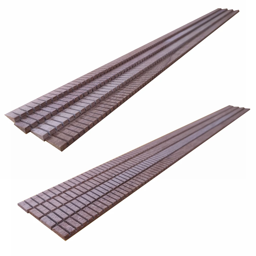 HUATOOL 100PCS 740mm Kerfed Guitar Side Linings Wooden Guitar Binding Strip Luthier Guitar Making Raw Materials