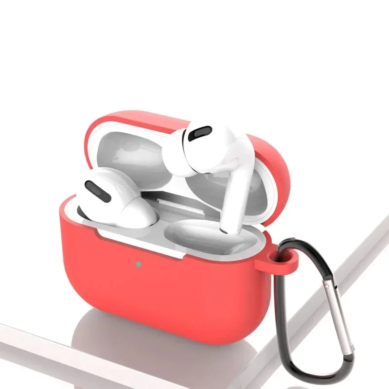 Funda de silicona suave para Apple para Airpods Pro pegatina piel auriculares Bluetooth funda para AirPods Pro accesorios protectores