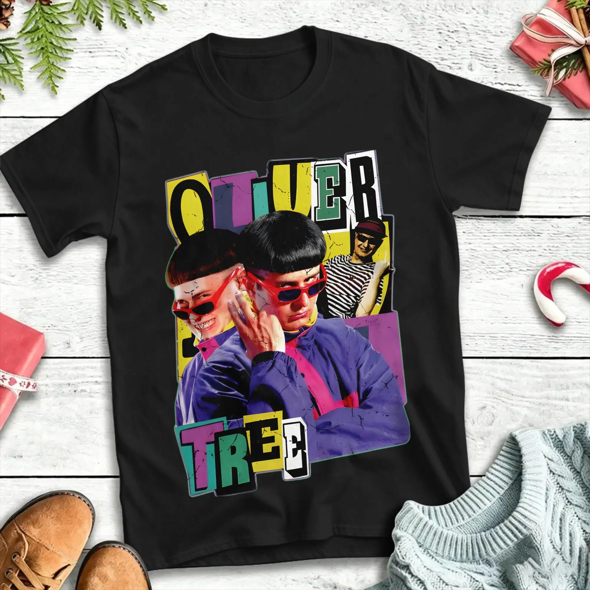 Men's T-Shirt Rest In Peace Oliver Tree 1993-2026  T Shirts Popular  Beach Tee Shirt Vintage Cotton Tops Gift