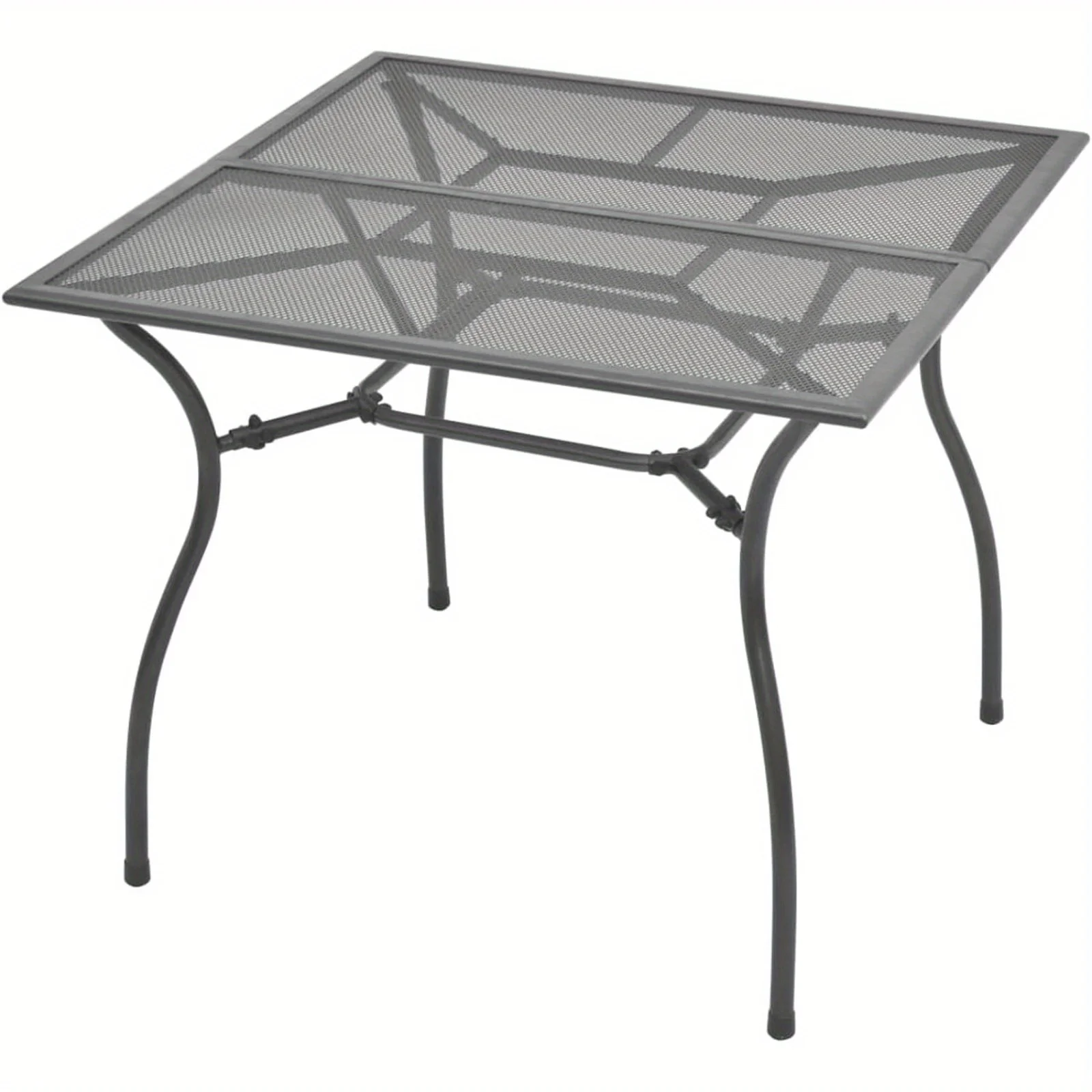 Outdoor Furniture Set, Patio Dining Set, Space Saving Dining Table, 5 Piece Patio Dining Set Steel Anthracite