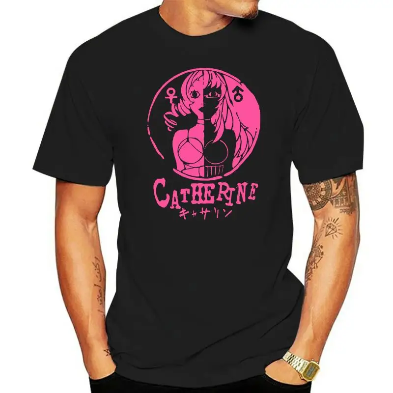 Men'S Catherine Cult Video Game Anime/Manga T-Shirt 2024 New Summer Style Fashion Short Sleeve Korean T-Shirts