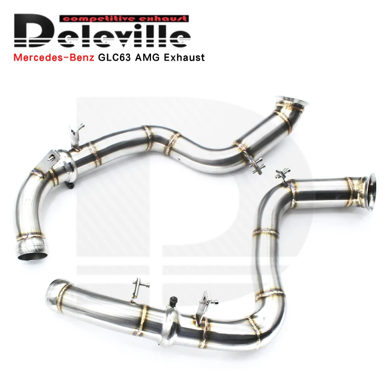 Stainless Steel Performance Exhaust For Mercedes-Benz GLC63 AMG/GLC63 AMG S 2018-2019 Exhaust System Exhaust Downpipe