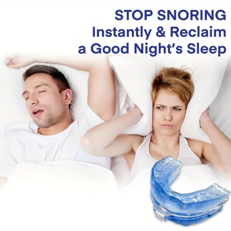 1pc Snore-Stopper Device Anti russare comoda soluzione per russare Non invasiva-Unisex per uomini e donne, ideale per un sonno riposante