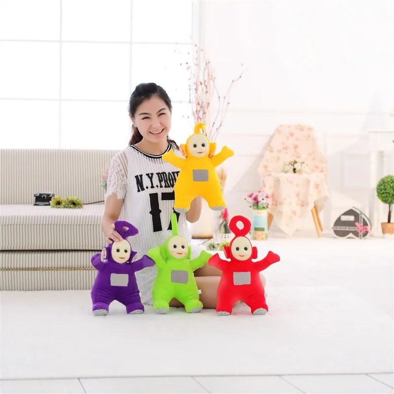 Neue Teletubbies-Serie Cartoon-Plüschtier Kreativität Exquisit Niedlich Weich und Hautfreundlich Gefüllte Puppe Geschenk für Jungen und Mädchen – Detail 1