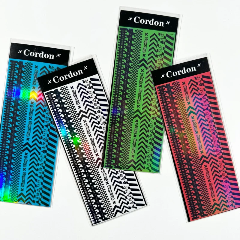 Laser Cute Cool Cartoon Cordon Stickers Handbook Photo Album Star Card Photo Notebook Diary Scrapbook DIY Decorative Stickers