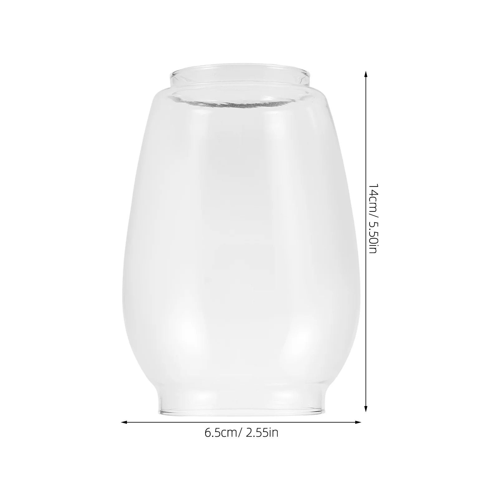 투명 유리 랜턴 글로브 오일 램프 교체용 빈티지 허리케인 램프 쉐이드 실내외 장식용 높은 글로브
