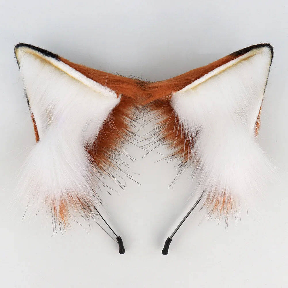 Anime pelúcia besta halloween raposa gato cauda lobo cauda cosplay acessórios de festa desempenho vestir-se adereços