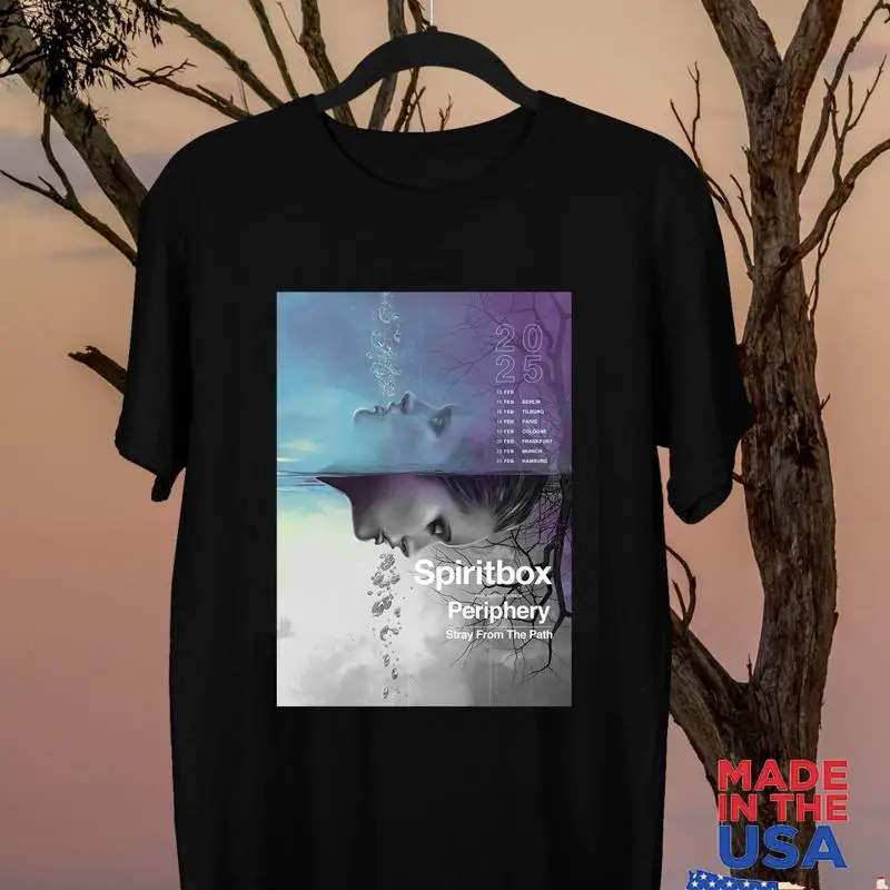 

Spiritbox Band 2025 Tour Periphery T Shirt Full Size S 5XL