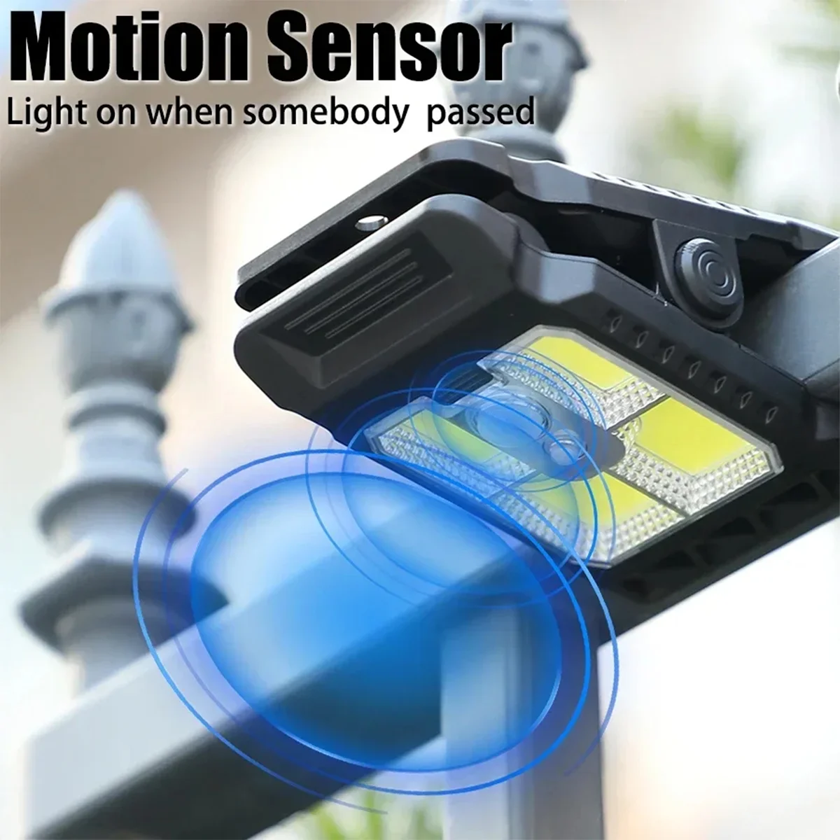 Solar Clip Light Motion Sensor - đánh giá và giá Umbrella Led Clip