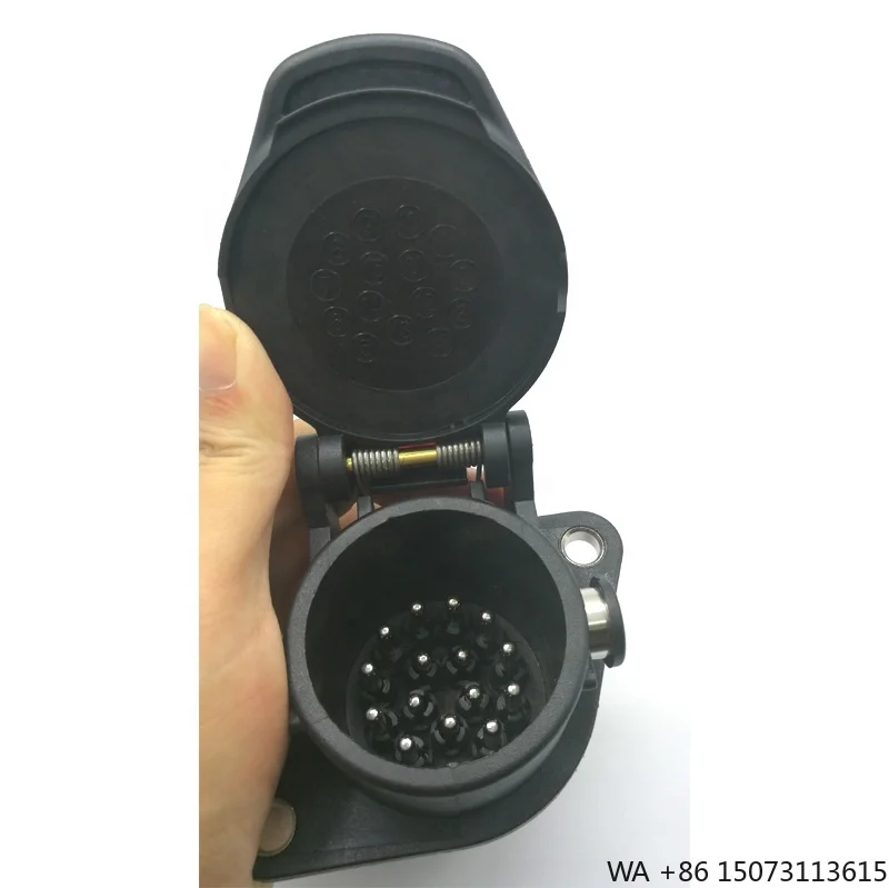 

Screw 24V 15-Pin Trailer Socket ABS/EBS Connector for Motorbike ATV Marine