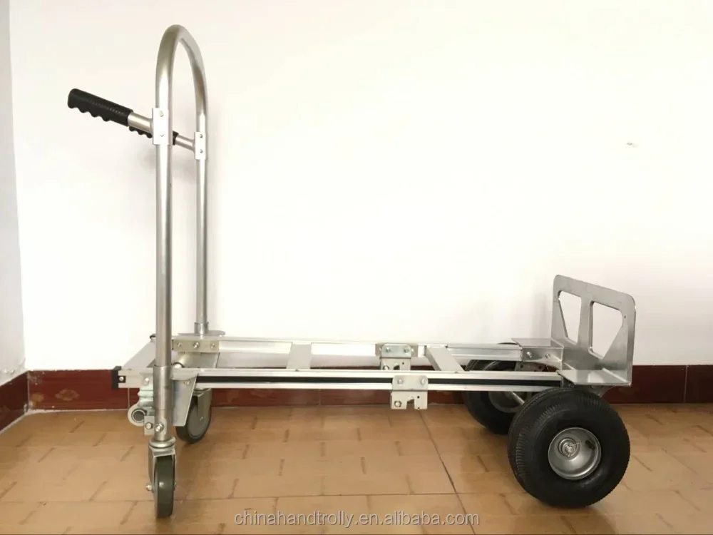 Weight Aluminum 2-in-1 Portable Multi-functional Foldable Trolley HOT SALE