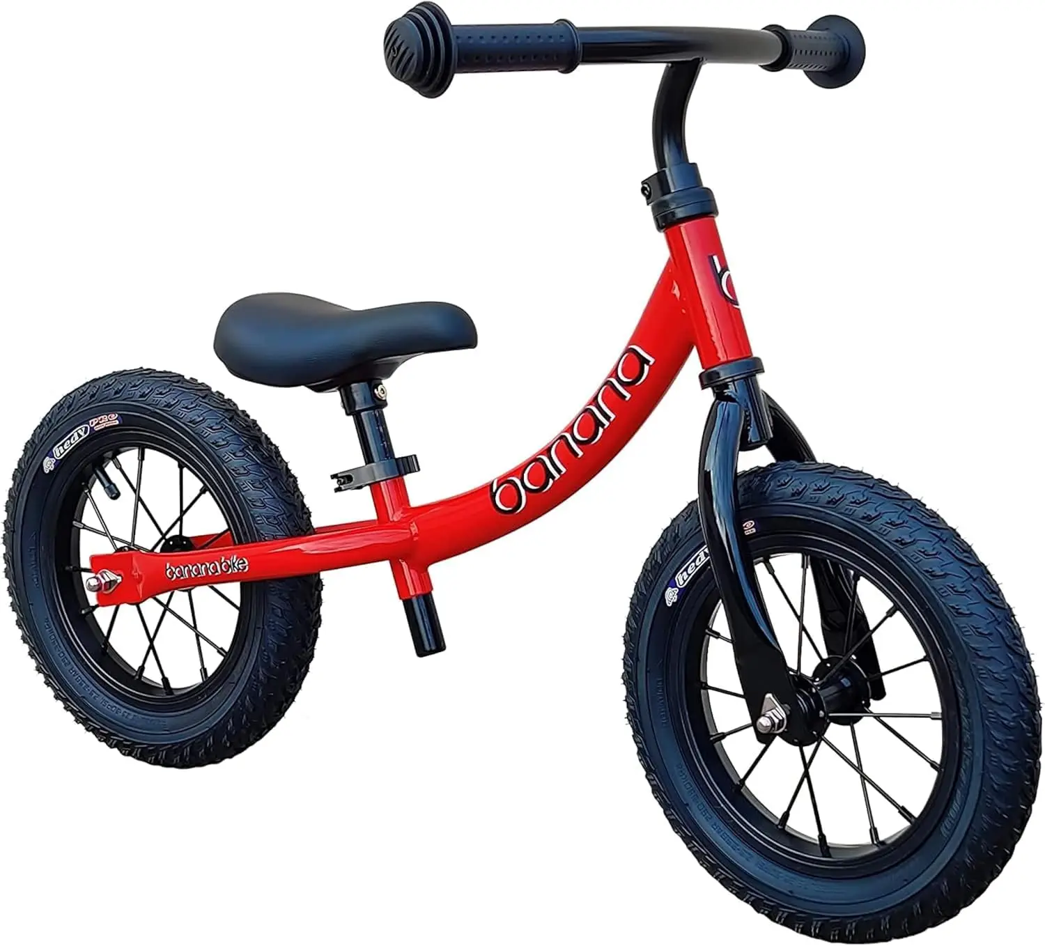 

Balance Bike - Lightweight No Pedal Push Bike for Toddlers Ages 2-4 - Adjustable Handlebar and Seat, Aluminum Frame, Air Tires -