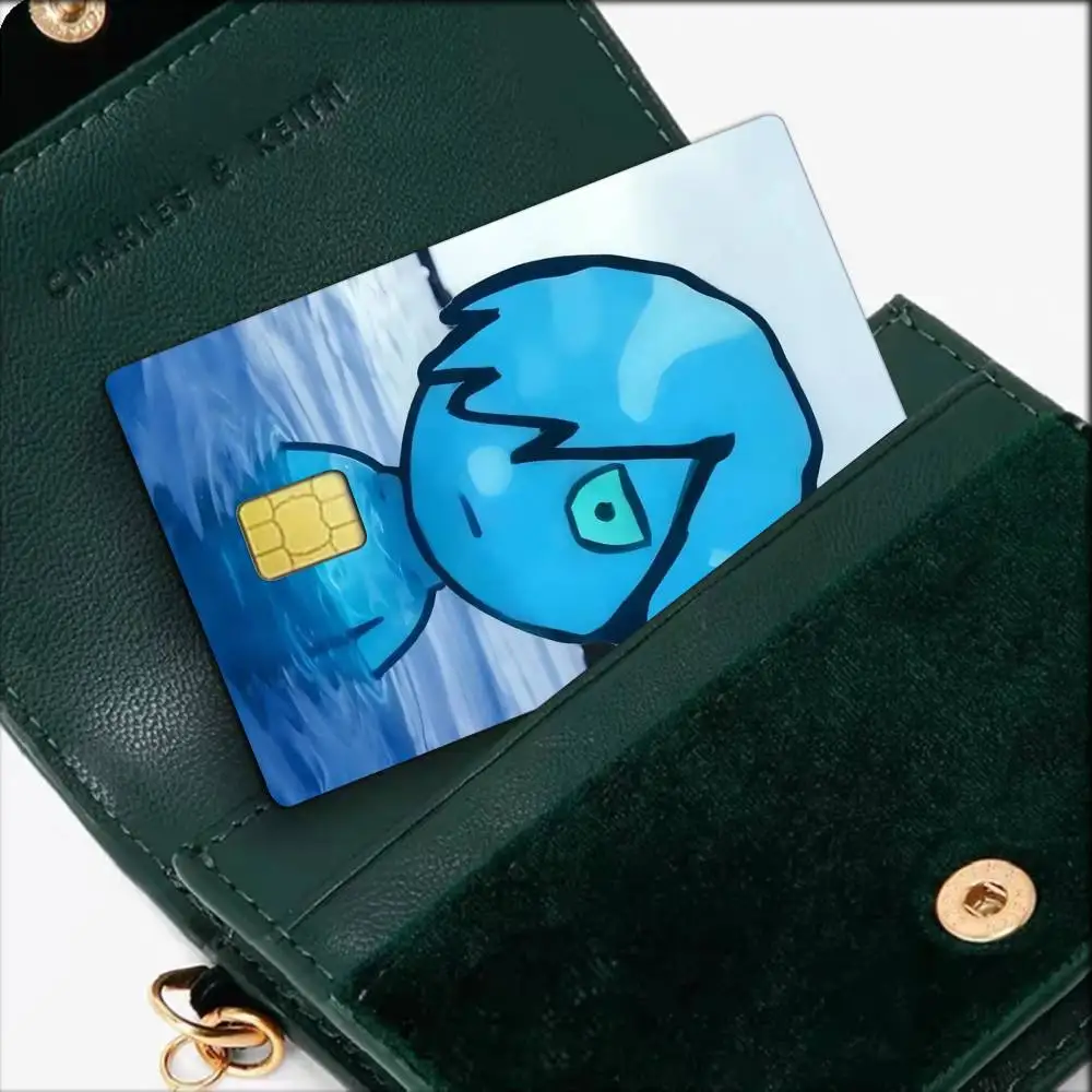 Game Fireboy-Watergirl Waterproof Film Skin Cover Credit Card Stickers Debit Front Bank Bus Pass