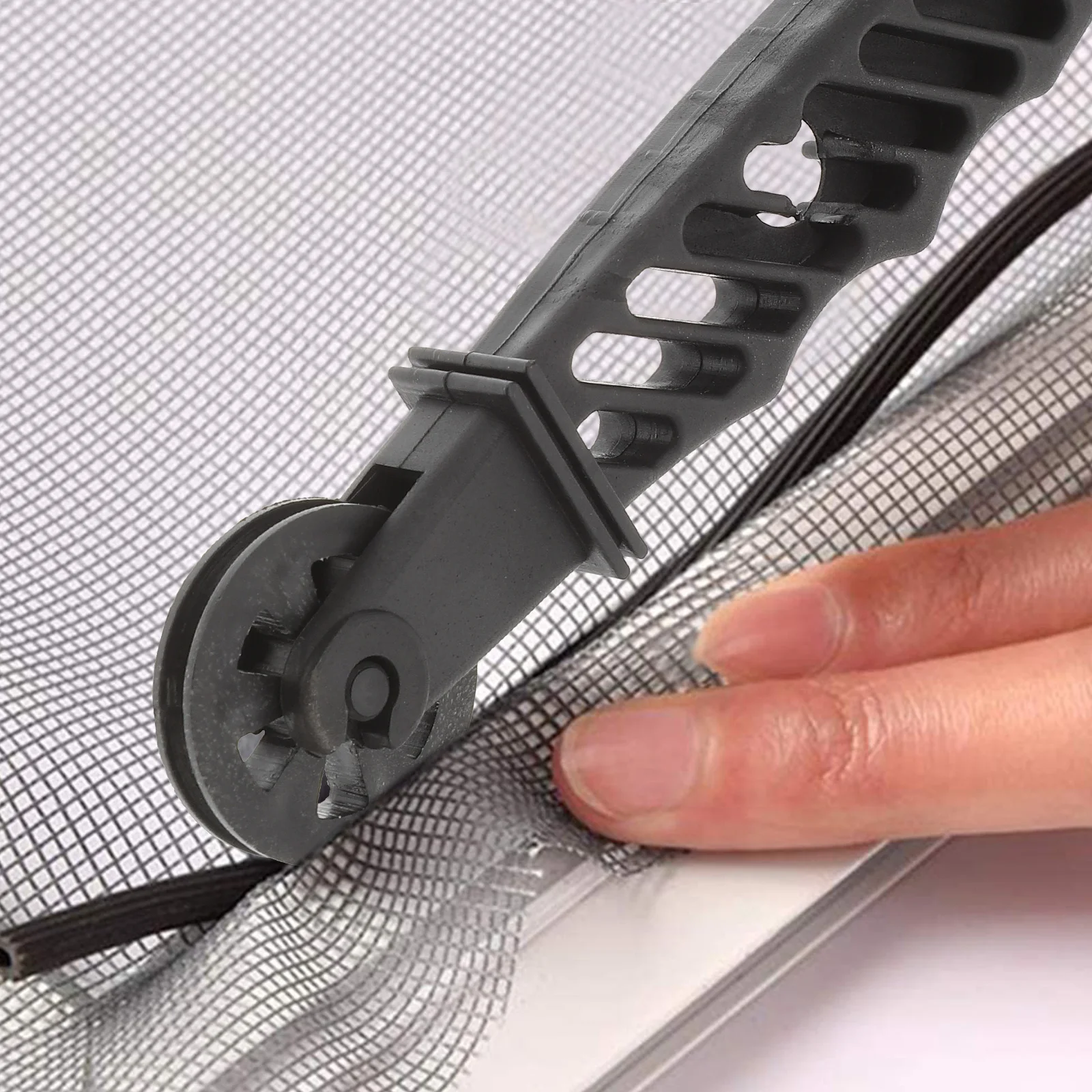 

2Pcs Screen Rolling Tool Hook Premium Portable Screen Repair Tool for Window Door Mesh Replacement Easy Installation