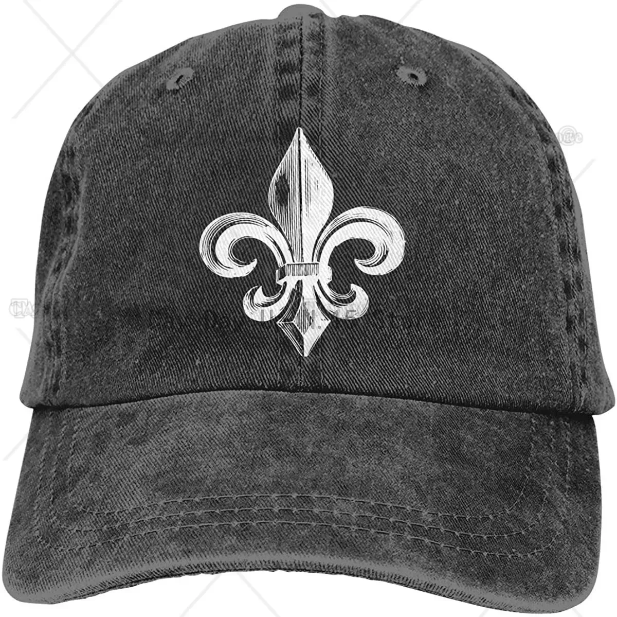 

Vintage Fleur De Lis Unisex Trucker Hats Dad Baseball Hats Driver Cap One Size