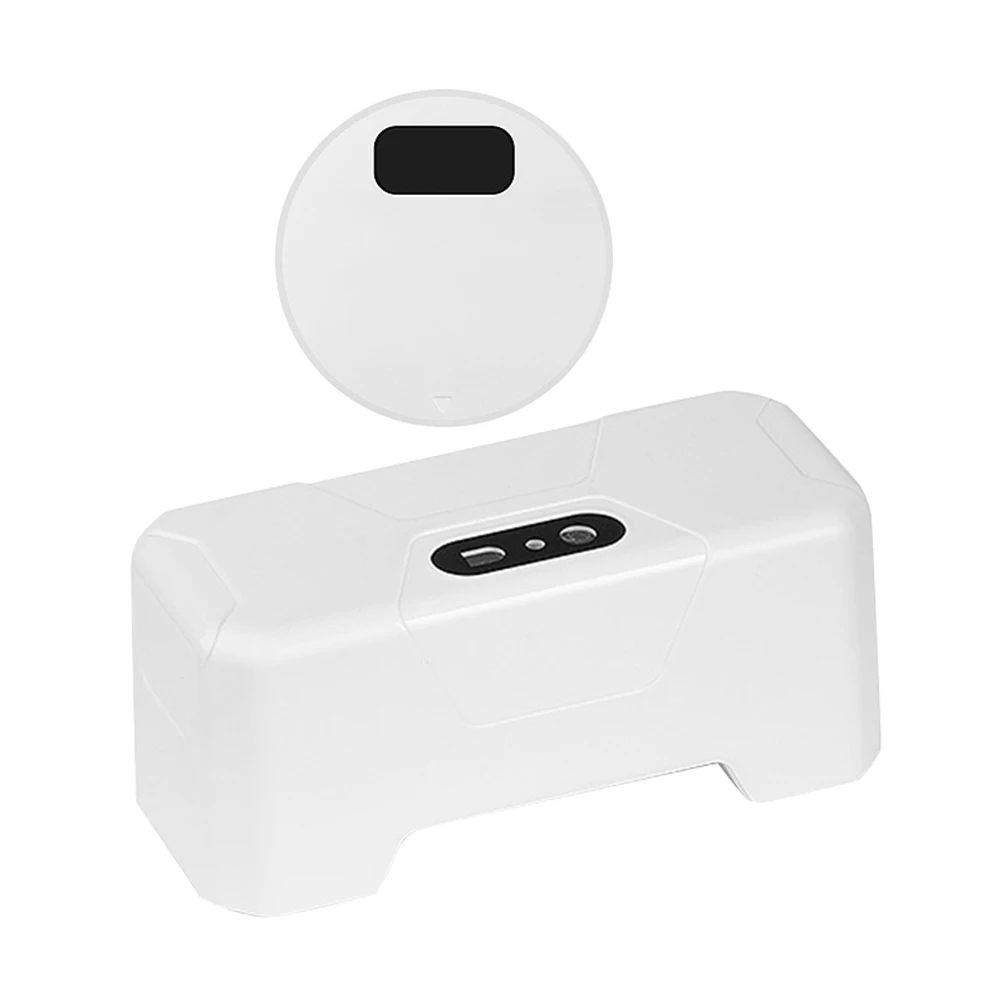 

Toilets Flush Button IPX5 Waterproof Smart Toilets Flush Sensor Button Splash-proof with Wireless Transmitter for Public Toilets