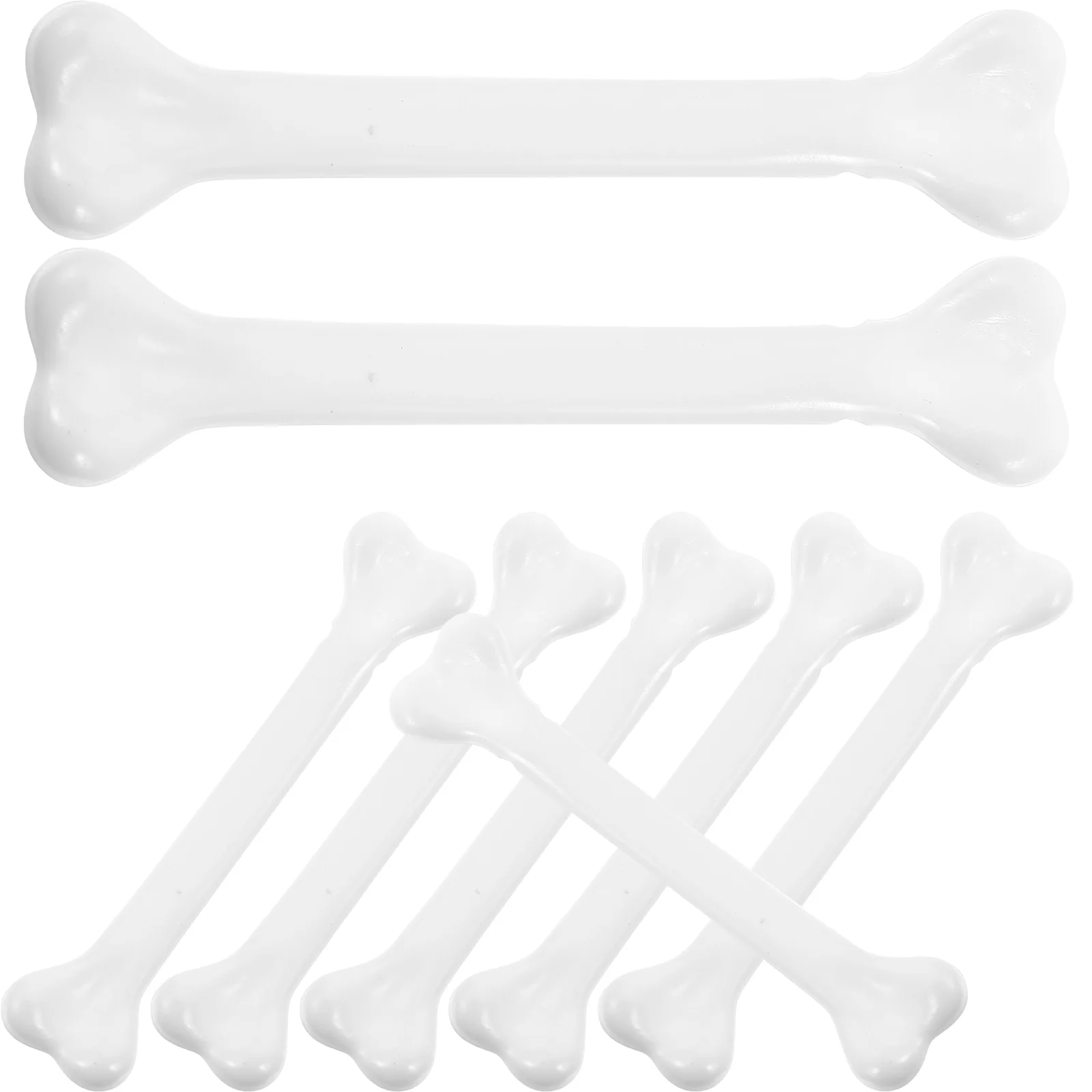 12 Pcs Bones Toy Simulated Decor Decorate Prop Mini White Halloween Fake Party Accessories