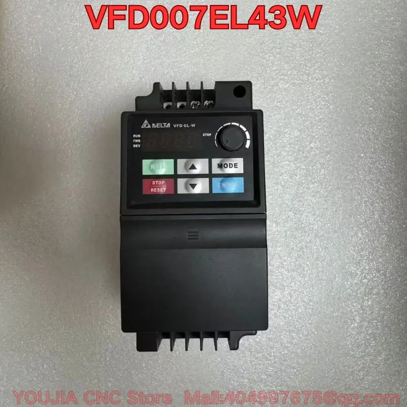 Second-hand Delta inverter VFD007EL43W function test is normal Latest Prices as of May 2026