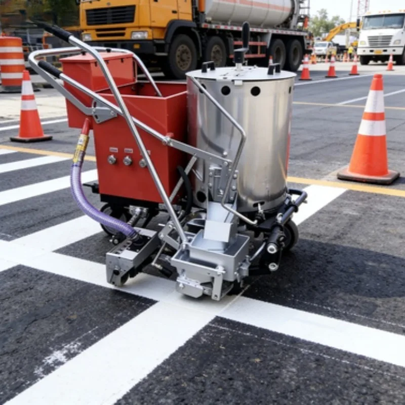 

Car Park Line Marking Machine, Car Parking Lot Markings Machine, Road Line Striper for Parking Lot Construction