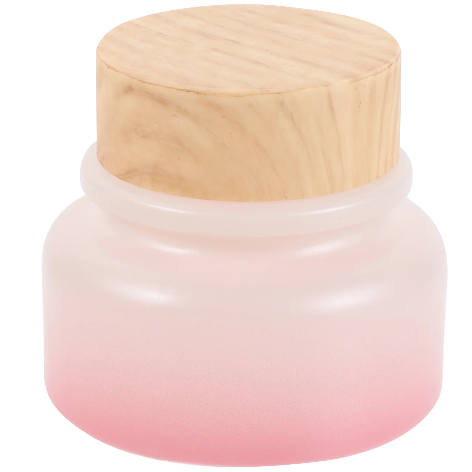 

50G Empty Jar Small Cream Container with Lid for Travel Lightweight Refillable Glass Lotion Jar for Skincare Makeup