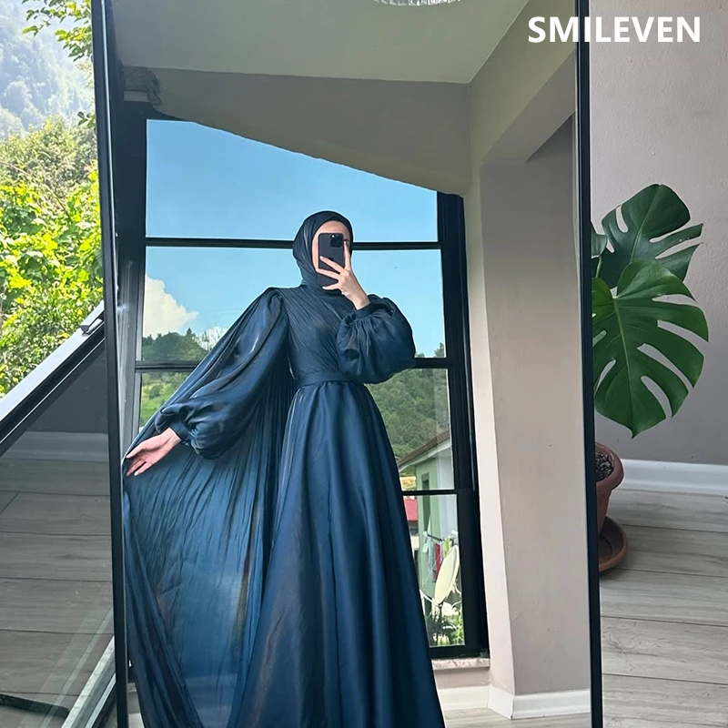 

Smileven A-line vestidos de fiesta Evening Gowns Saudi Arabia Pleats فساتين سهرة Prom Party Dresses Customized Gift 2025