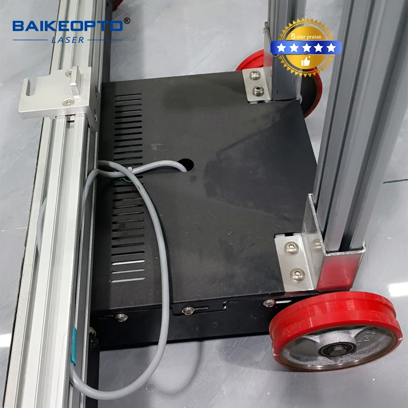 BK-WP128 AI Floor Printer Factory Price 4 H18 Epson Nozzles High Quality Image AI Control System CMYK Eco-Friendly Ink