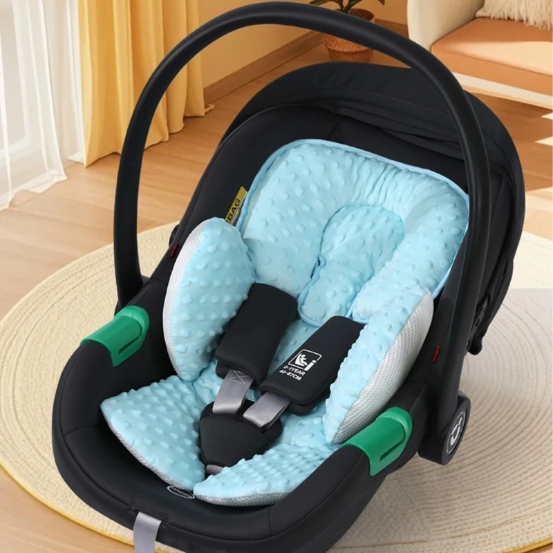 신생아를 위한 M76C 컬러 매칭 유아용 카시트 쿠션 인서트는 유모차 및 바운서 시트의 편안함과 안전성을 보장합니다.