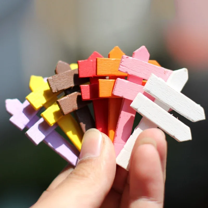 Color Signpost Garden Decoration Home Miniature Handicraft Accessories