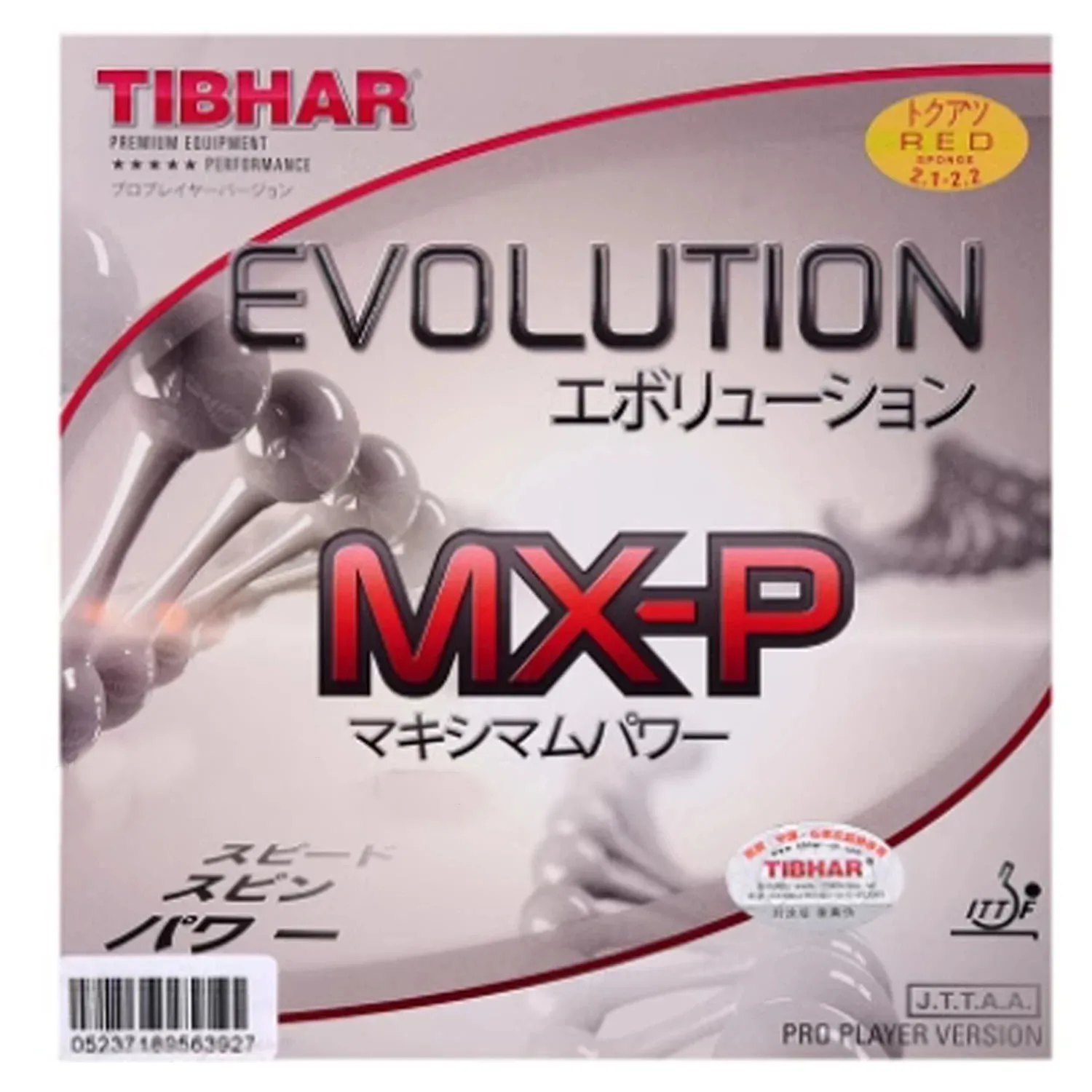 Tibhar Table Tennis Rubber EVOLUTION MX-P for Table Tennis Rackets Fast Attack Loop Ping Pong Rubbers