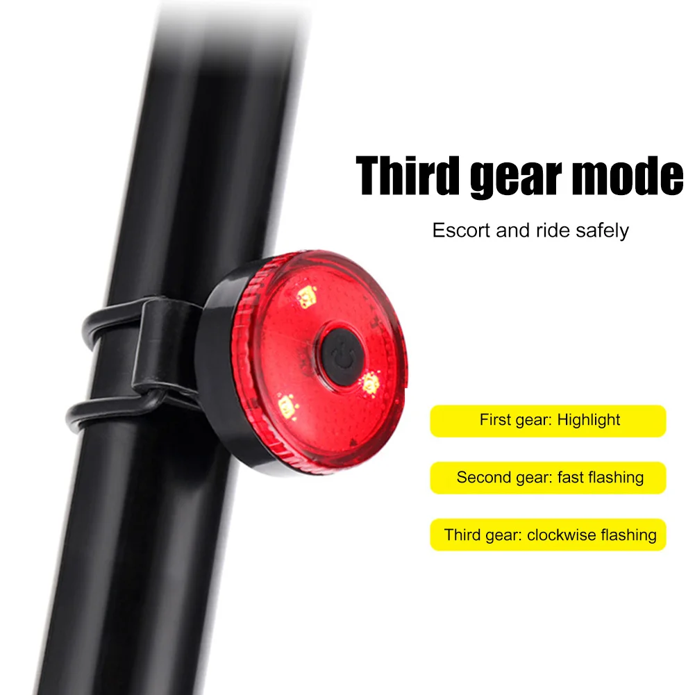 

4Pcs LED Bicycle Front Light with 4Pcs Safety Warning Taillight Cycling Headlight USB Rechargeable IPX4 Waterproof