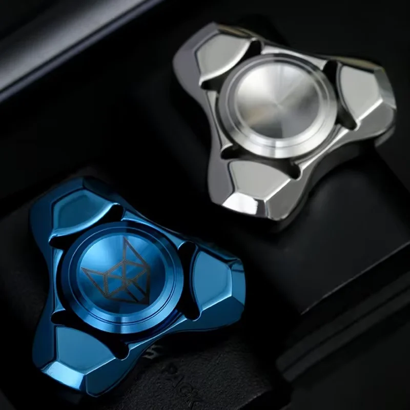 EDC-Mini Spinner Fidget en Métal en Acier Inoxydable, Jouet de la Meilleure Main, Décompression Antistress