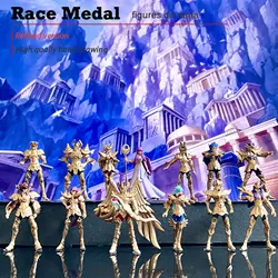1/64 scale twelve gold Saint Seiya hand decoration finished miniature doll model gold soul